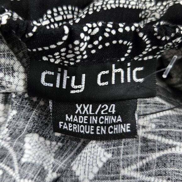 🐢 City Chic Dress Maxi Sweet Bora Bora Size XXL/24 NWT - Picture 16 of 17
